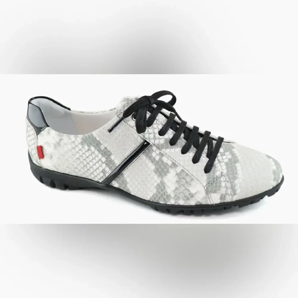 Marc Joseph Albany Black and grey snake print women’s golf shoes sz 8